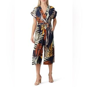 Hutch Jess Tropical Print jumpsuit extra small
